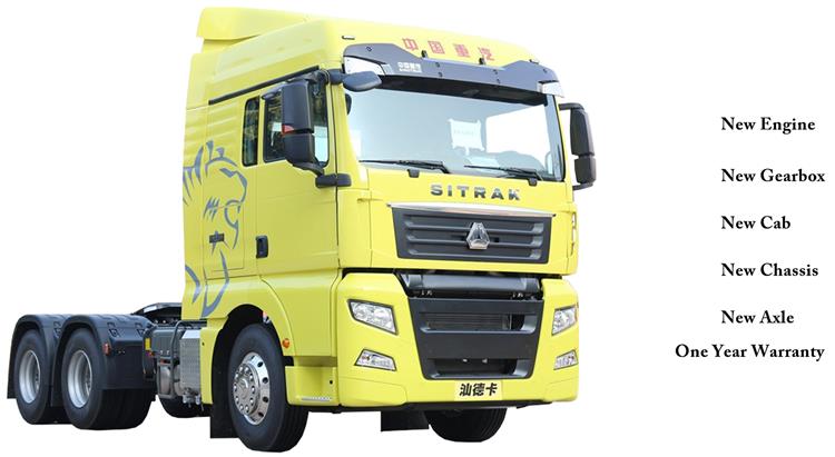 Used Sitrak Truck Tractor Price for Sale In Tanzania Dar es Salaam