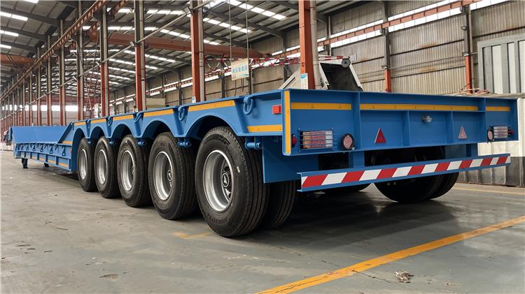 5 Axle Folding Gooseneck Trailer for Sale In Tanzania