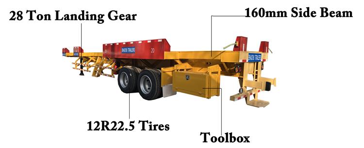 2 Axle Terminal Trailer for Sale In Kenya