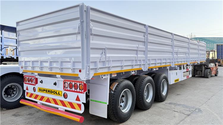 Superdoll Drop Side Trailer Manufacturer Co Ltd for Sale In Tanzania