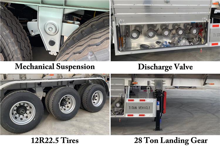 Henred Fruehauf Aluminum Fuel Tankers Trailers for Sale In Zambia