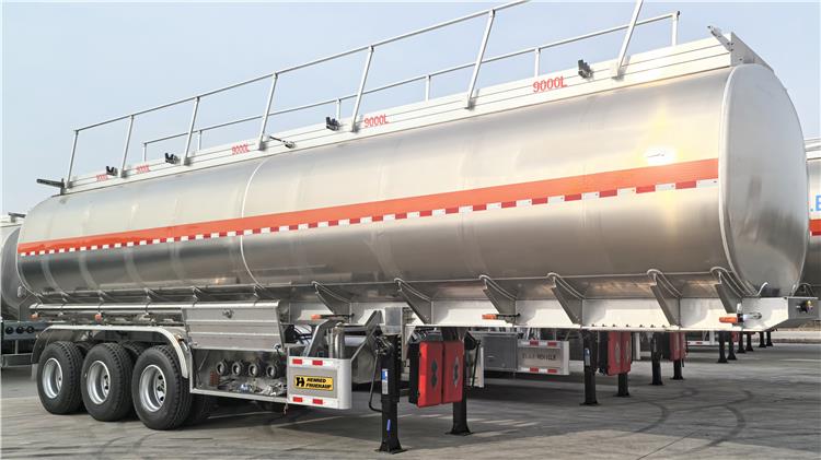Henred Fruehauf Aluminum Fuel Tankers Trailers for Sale In Zambia