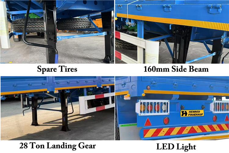 Henred Fruehauf Drop Side Trailer Prices For Sale In Zambia - Henred Fruehauf Trailers Pty Ltd