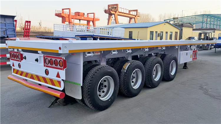 Bhachu 4 Axle Platform Semi Trailer for Sale In Tanzania