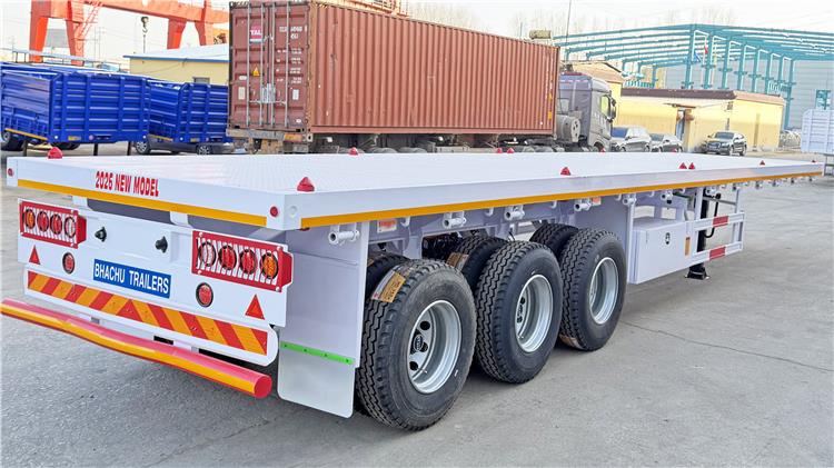 Bhahcu 2026 New Model 40ft Flatbed Trailer for Sale In Tanzania