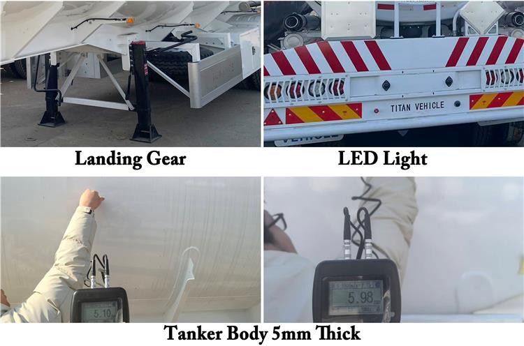 4 Axle Fuel Tanker Trailer Price for Sale In Kenya