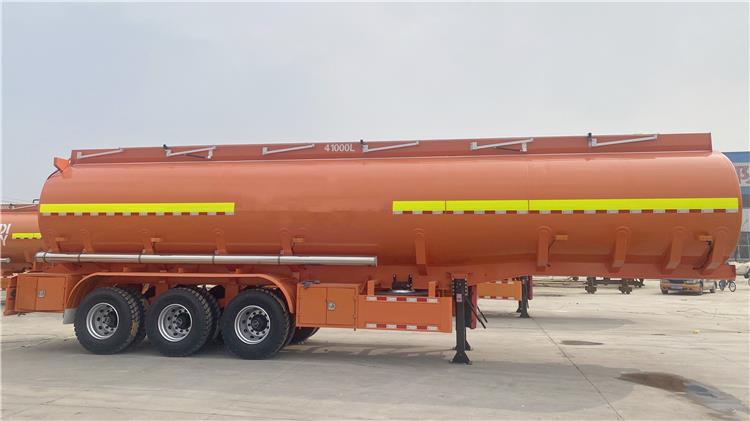 41000 L Stainless Steel Tanker Trailer for Sale In Zambia