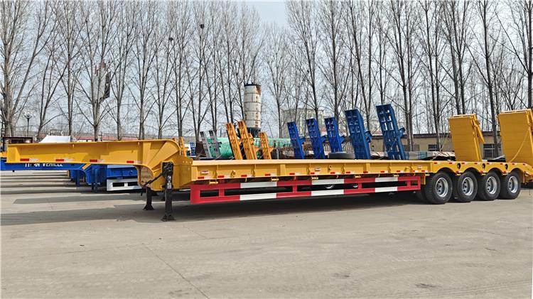 4 Axle Low Bed Trailer for Sale In Zambia