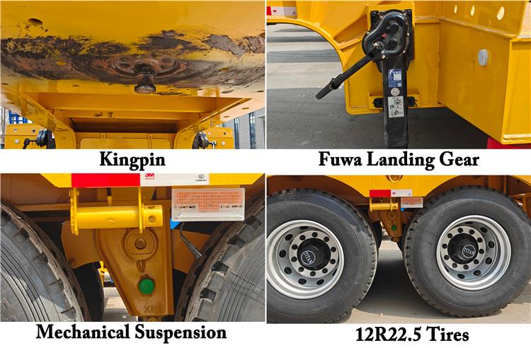 4 Axle Low Bed Trailer for Sale In Zambia