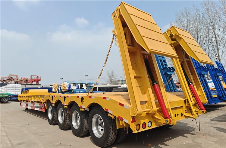 4 Axle Low Bed Trailer for Sale In Zambia