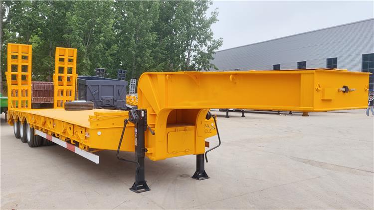 Bhachu 60 Ton Low Bed Trailer for Sale In Liberia