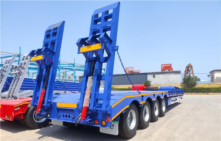Bhachu 4 Axle Semi Low Loader Truck Trailer for Sale In Kenya