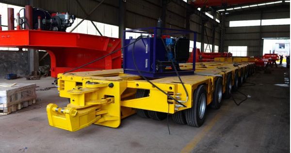 How many axles are on a trailer? - Self Propelled Modular Transporter for Sale