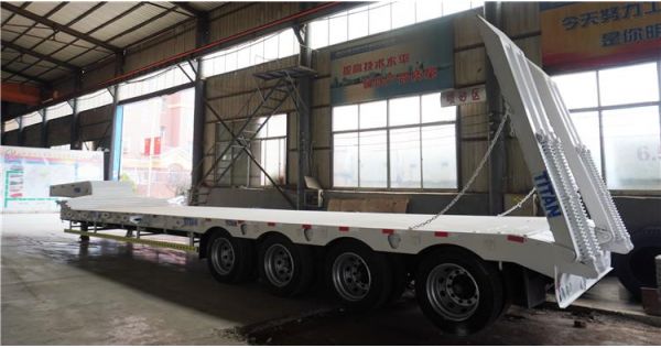 4 Axle 100 Ton Low Loader Trailer for Sale in Kenya 
