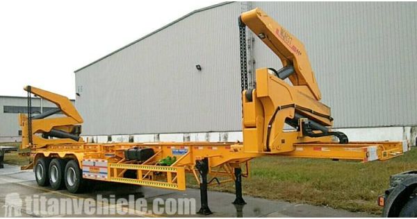 45T Container Loader Trailer will be sent to Guinea