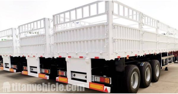3 Axle Fence Semi Trailer for Sale in Ghana