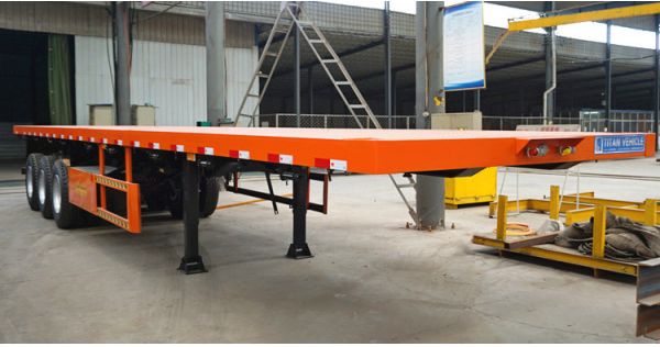 40 Foot Shipping Container Flatbed Semi Trailer for Sale in Guyana