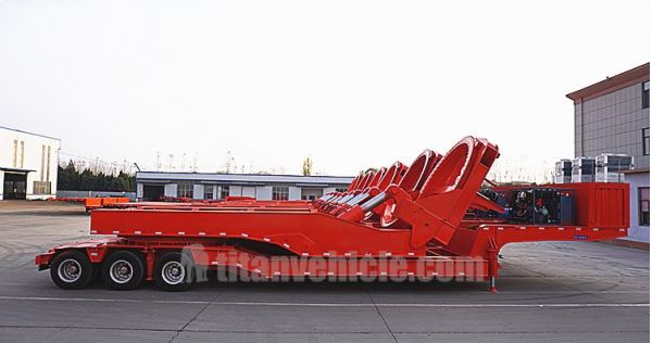 How to Store Wind Blades of Wind Blade Trailer?