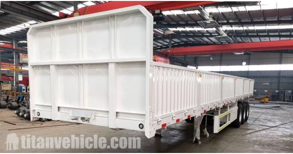 China Side Wall Semi Trailer for Sale in Sudan Port