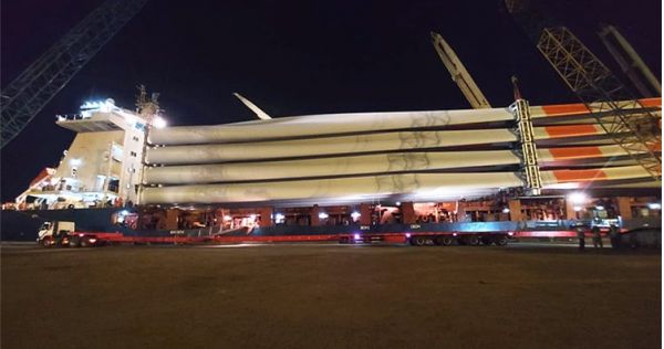 Extendable Wind Blade Trailer for Sale in Vietnam