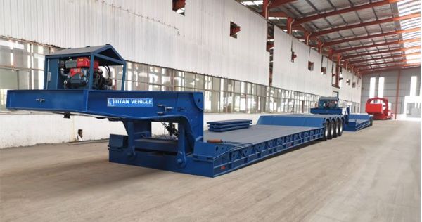 120ton Detachable Trailer for Sale in Nigeria