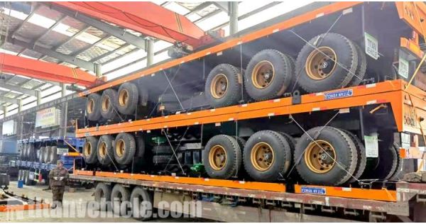 8 Units 40 Foot Flatbed Container Trailer for Sale In Guinea Conakry