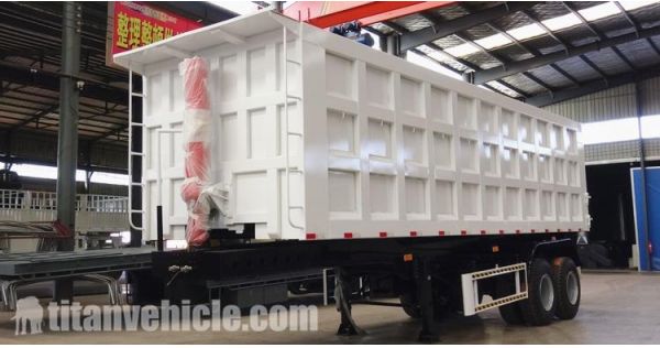 2 Axle 50 ton semi trailer tipper for sale in Nigeria