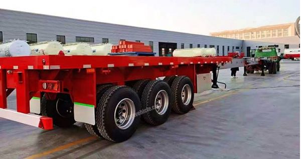 Extendable Flatbed Trailer for Sale in Hai Phong Vietnam
