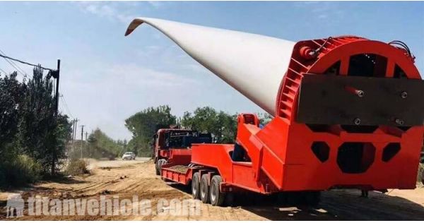 3 Line 6 Axle Windmill Blade Trailer Feedback From Vietnam