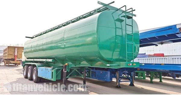Tri Axle 45CBM Oil Tanker Trailer will be sent to Mauritania Nouakchott