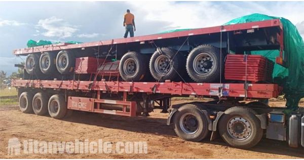 Tri Axle Flatbed Trailer and Side Wall Trailer Feedback from Zambia