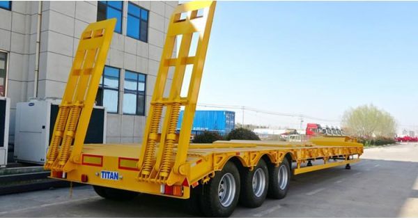 Different Types of Low Bed Truck Trailer Dimensions