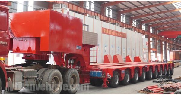 10 Axle Hydraulic Modular Trailer for Sale in Vietnam