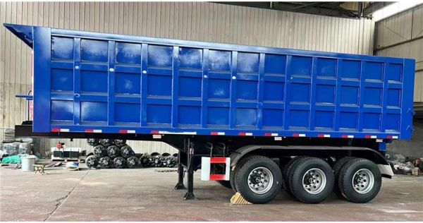 Tri Axle 30CBM Tipper Trailer will be sent to Tanzania