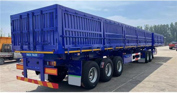 12.5m Interlink Side Tipper Trailer will be sent to Zimbabwe