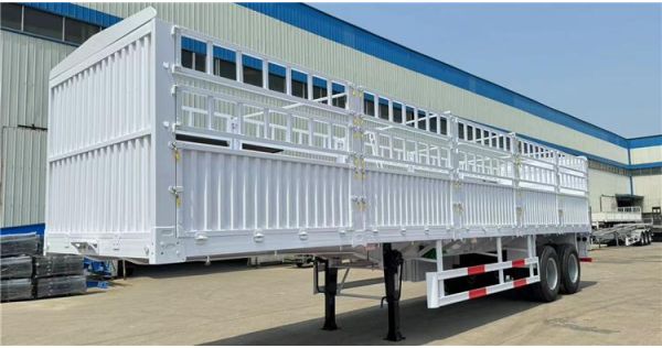 Bhachu 2 Axle Fence Cargo Semi Trailer will be sent to Zambia
