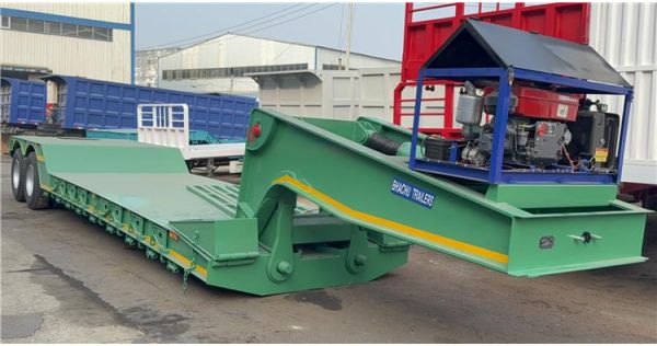 Bhachu 2 Axle Detachable Gooseneck Trailer will be sent to Tanzania