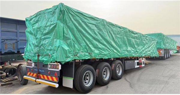 Bhachu Tri Axle Trailer with Side Wall Trailer will be sent to Tanzania