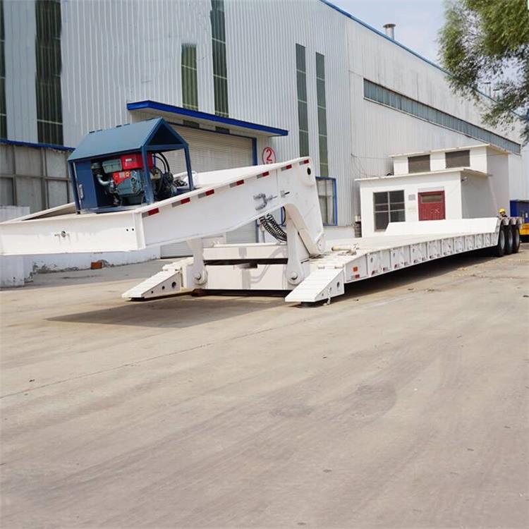 100 Ton Detachable Goose Neck Trailer