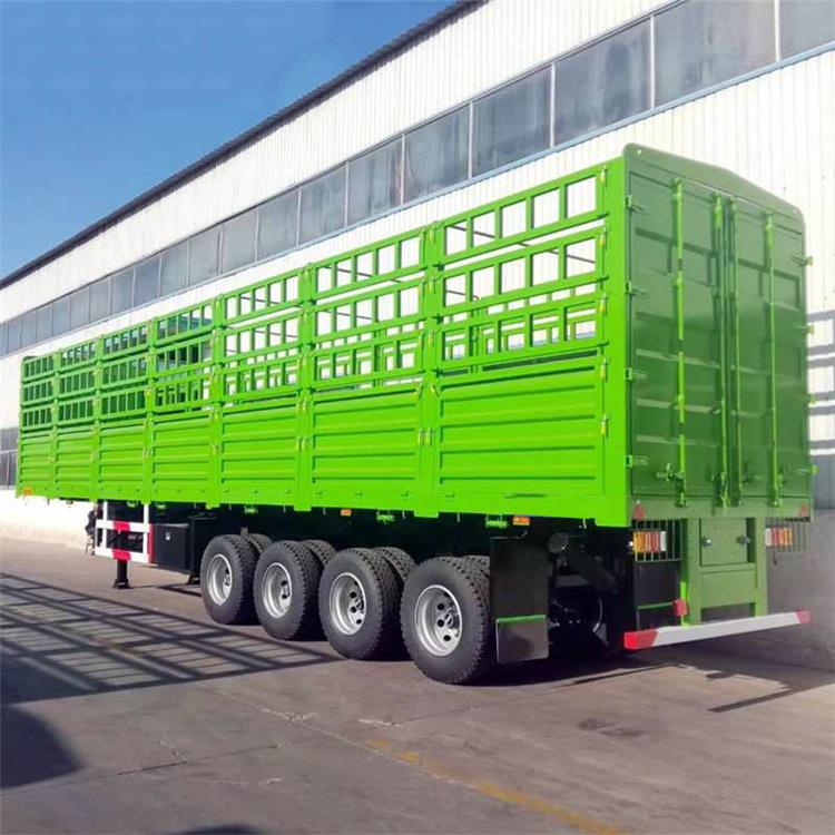4 Axle 80 Ton Fence Truck Trailer
