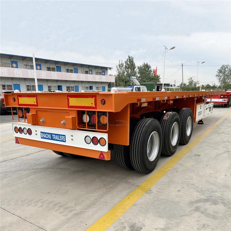 12.5m Tri Axle Flatbed Trailer
