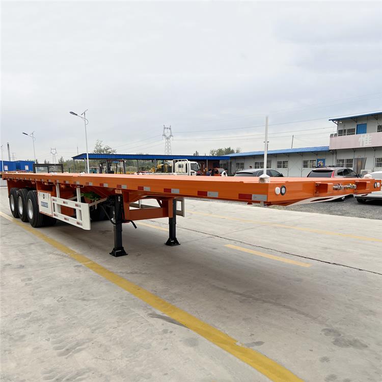 12.5m Tri Axle Flatbed Trailer