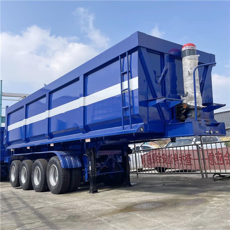 4 Axle Dump Semi Trailer