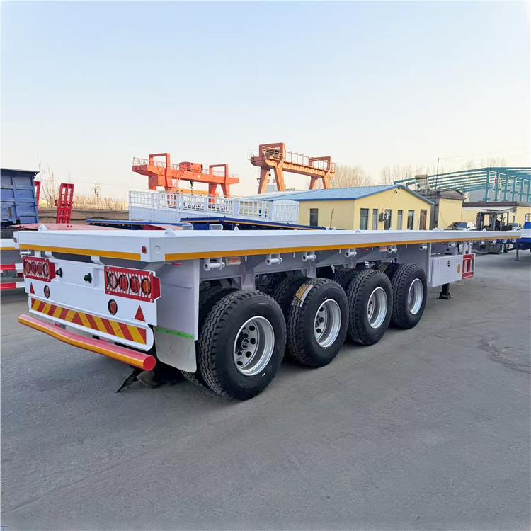 4 Axle Platform Semi Trailer