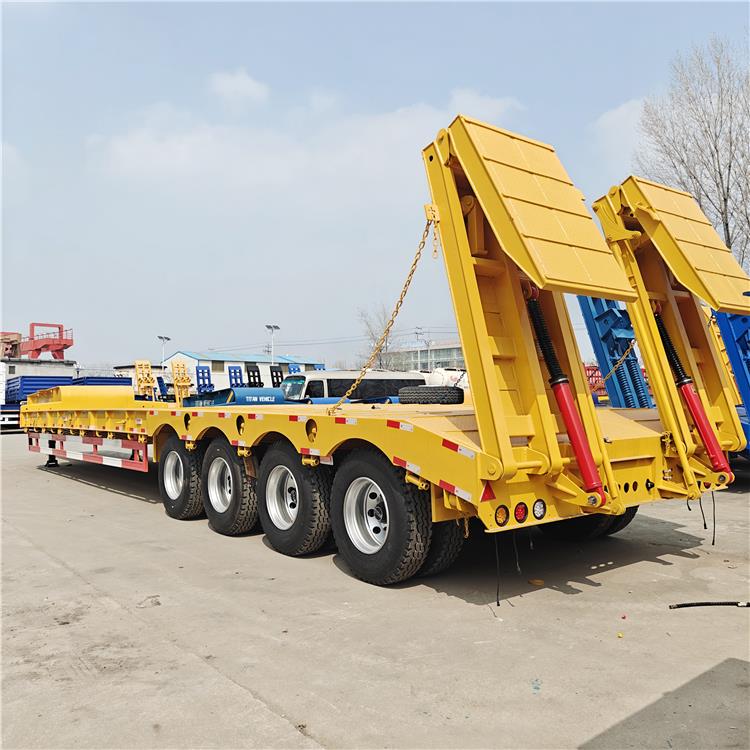 4 Axle Low Bed Trailer