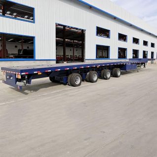 58M Extendable Wind Turbine Transport Trailer