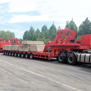 10 Axle Extendable Lowbed