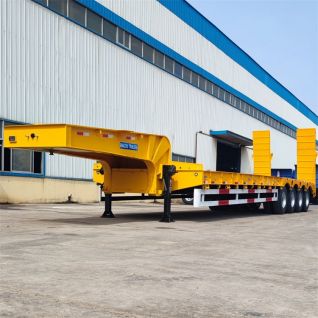 4 Axle 100 Ton Low Bed Trailer