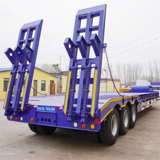 Tri Axle 80 Ton Low Bed Trailer