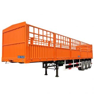 3 Axle 60 Ton Fence Semi Trailer